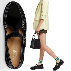 G.H. Bass & Co. Black Mary Jane Loafers